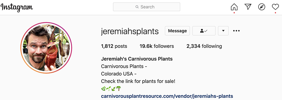 Jeremiahs CP Instagram